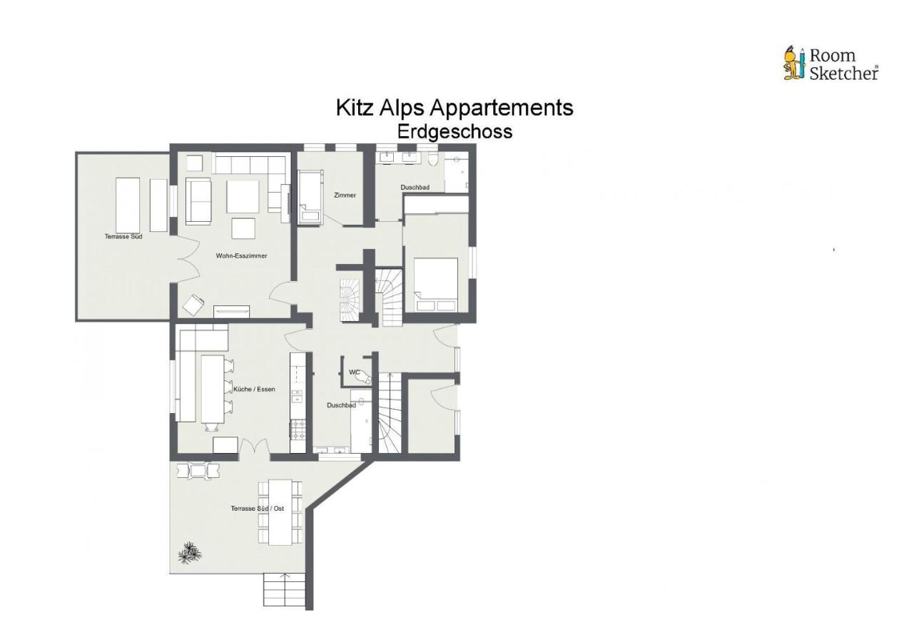 Kitzalps Apartments By Alpine Host Helpers Kirchberg in Tirol Bagian luar foto